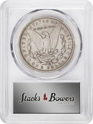 image for: 1888-O Morgan Silver Dollar. VAM-4. Top 100 Variety. Doubled Die Obverse, Hot Lips. EF-45 (PCGS).