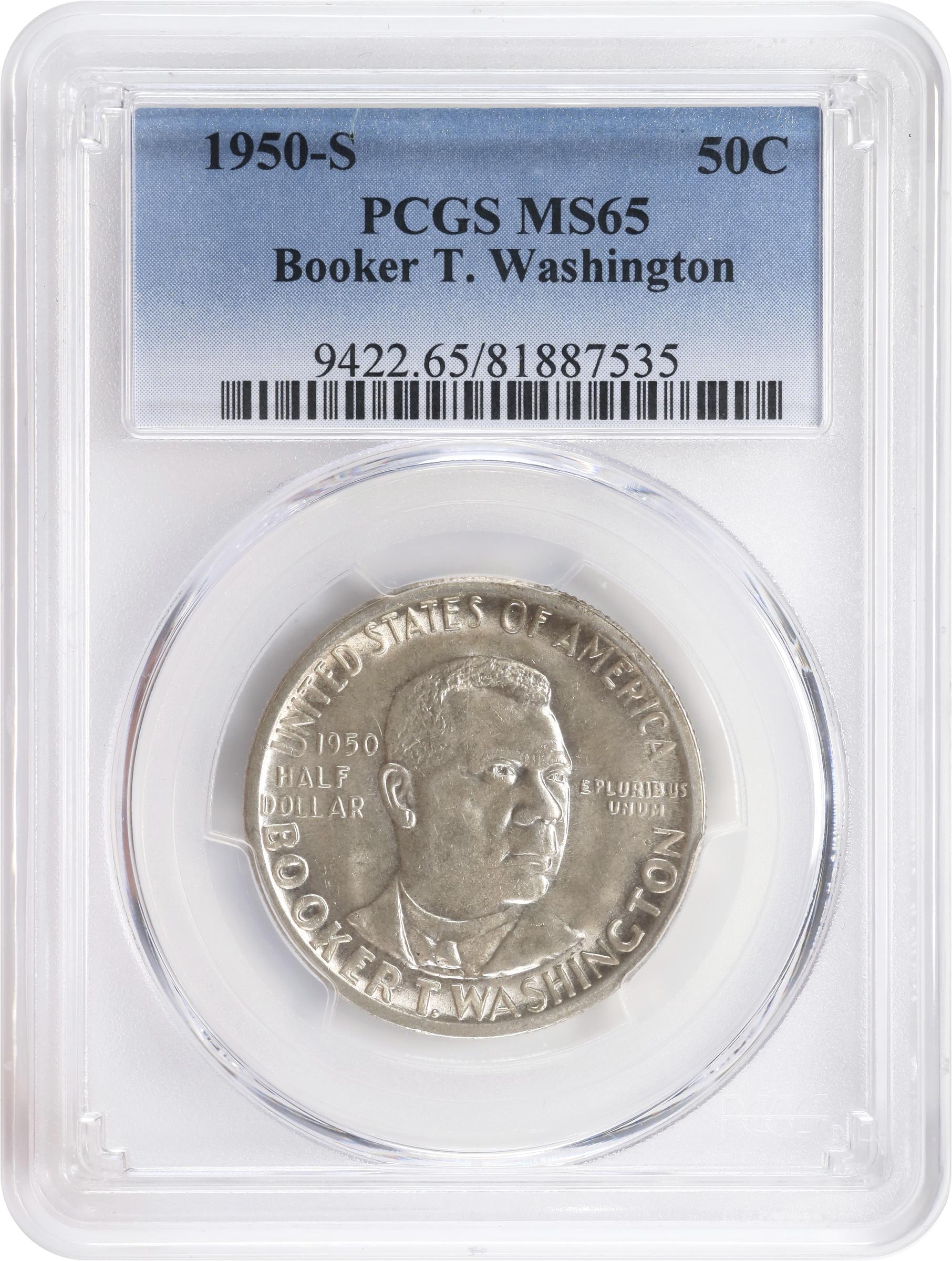 1950-S 50c Booker T. Washington VF20 thumbnail 19