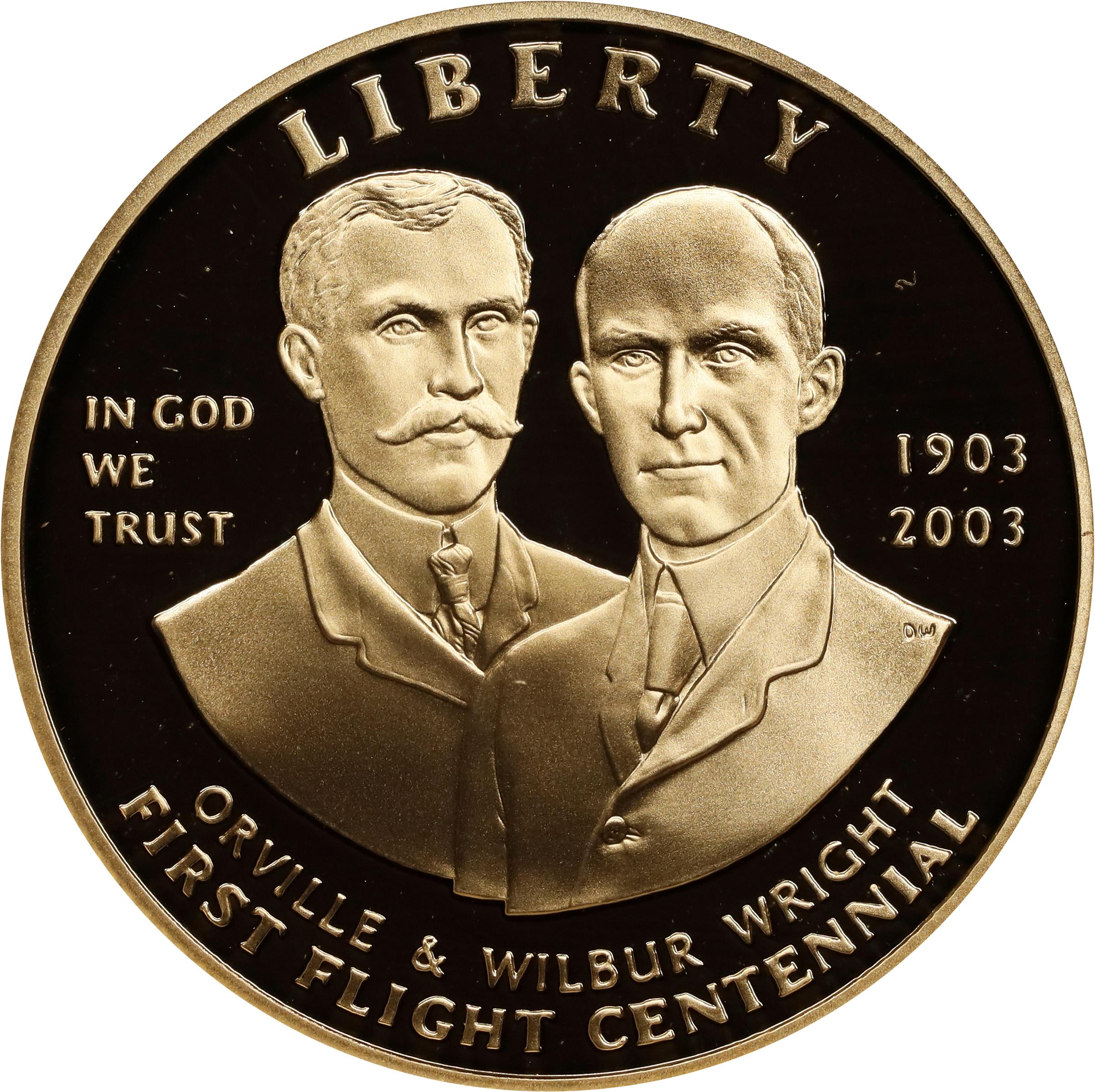 image for: 2003-W First Flight Centennial Gold $10. Proof-70 Ultra Cameo (NGC).