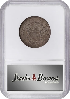 image for: 1806 Draped Bust Quarter. B-3. Rarity-1. AU-58 (NGC). CAC.