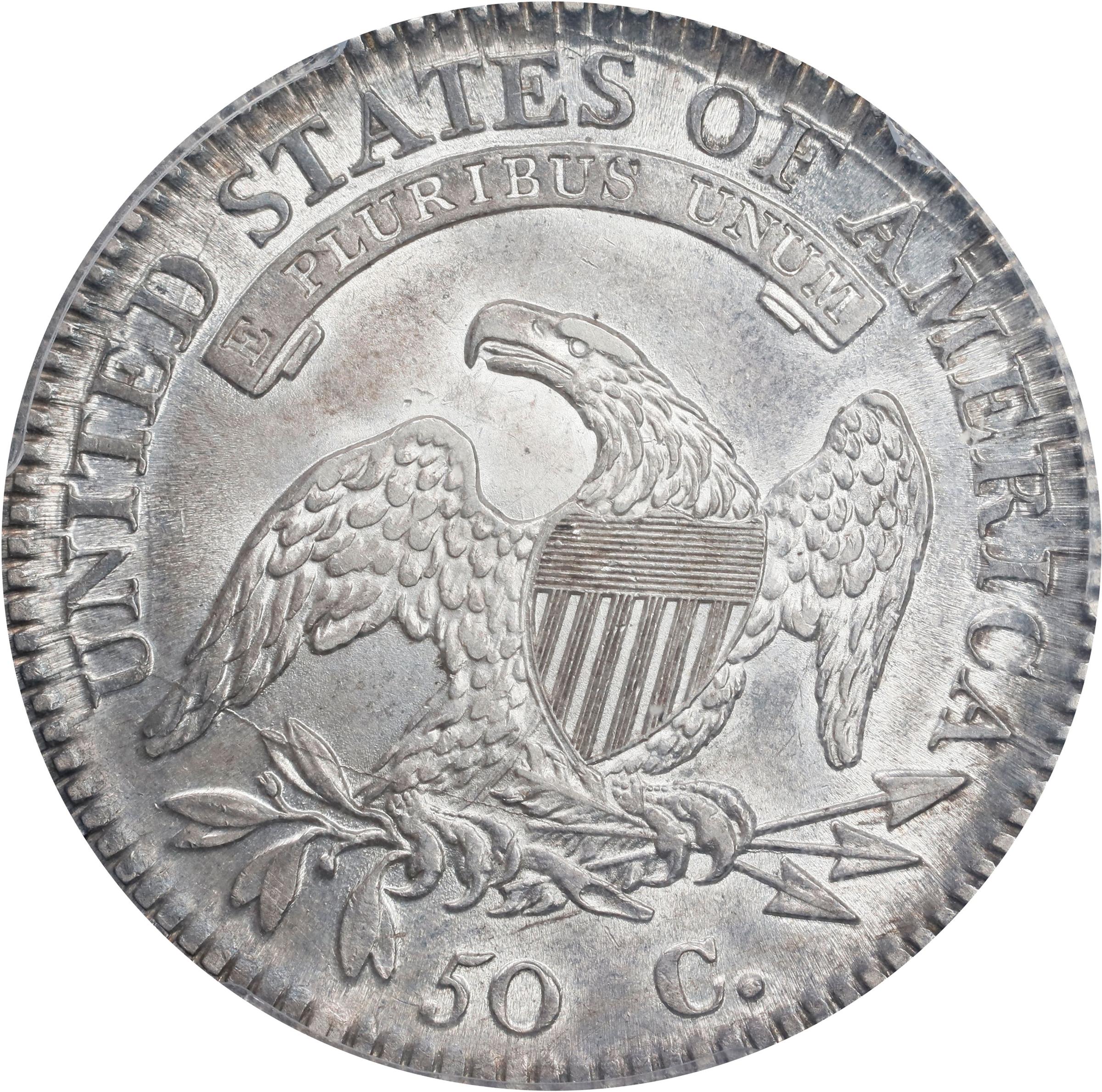 image for: 1814 Capped Bust Half Dollar. O-104a. Rarity-2. AU-58 (PCGS).