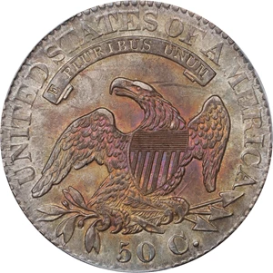 image for: 1824/4 Capped Bust Half Dollar. O-109. Rarity-2. MS-62 (PCGS).