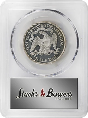 image for: 1890 Liberty Seated Half Dollar. Proof-66 Deep Cameo (PCGS).