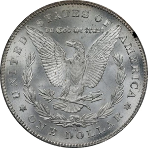 image for: 1880/79-CC GSA Morgan Silver Dollar. VAM-4. Top 100 Variety. Reverse of 1878. MS-66 (PCGS).