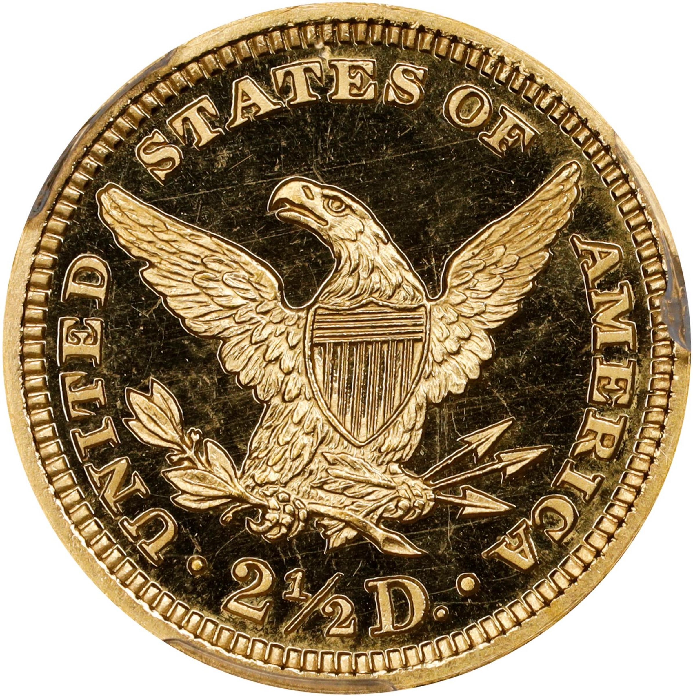 image for: 1894 Liberty Head Quarter Eagle. JD-1. Rarity-5-. Proof-65+ Deep Cameo (PCGS). CMQ.