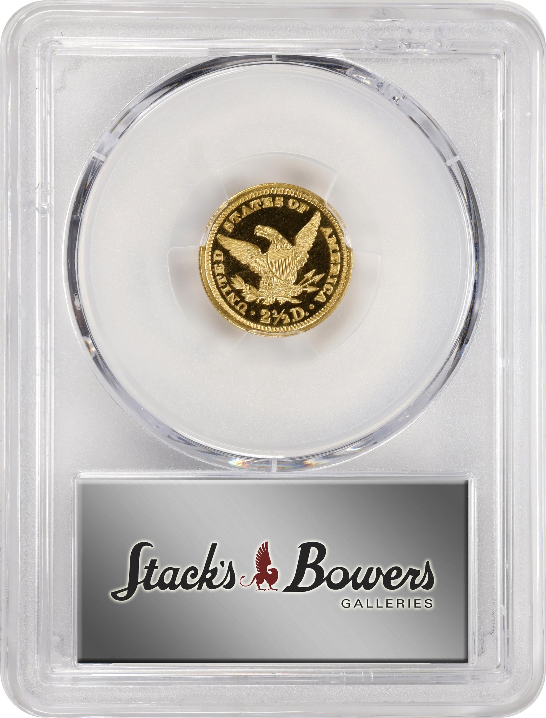 image for: 1894 Liberty Head Quarter Eagle. JD-1. Rarity-5-. Proof-65+ Deep Cameo (PCGS). CMQ.