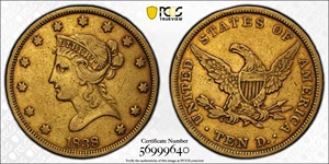 image for: 1838 Liberty Head Eagle. EF-40 (PCGS). CMQ.