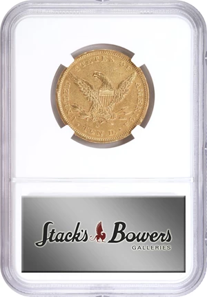 image for: 1864-S Liberty Head Eagle. AU Details--Repaired, Cleaned (NGC).