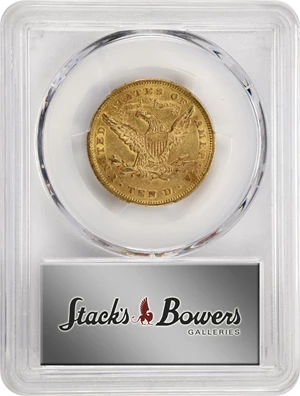 image for: 1870-S Liberty Head Eagle. AU-58 (PCGS). CAC. CMQ.