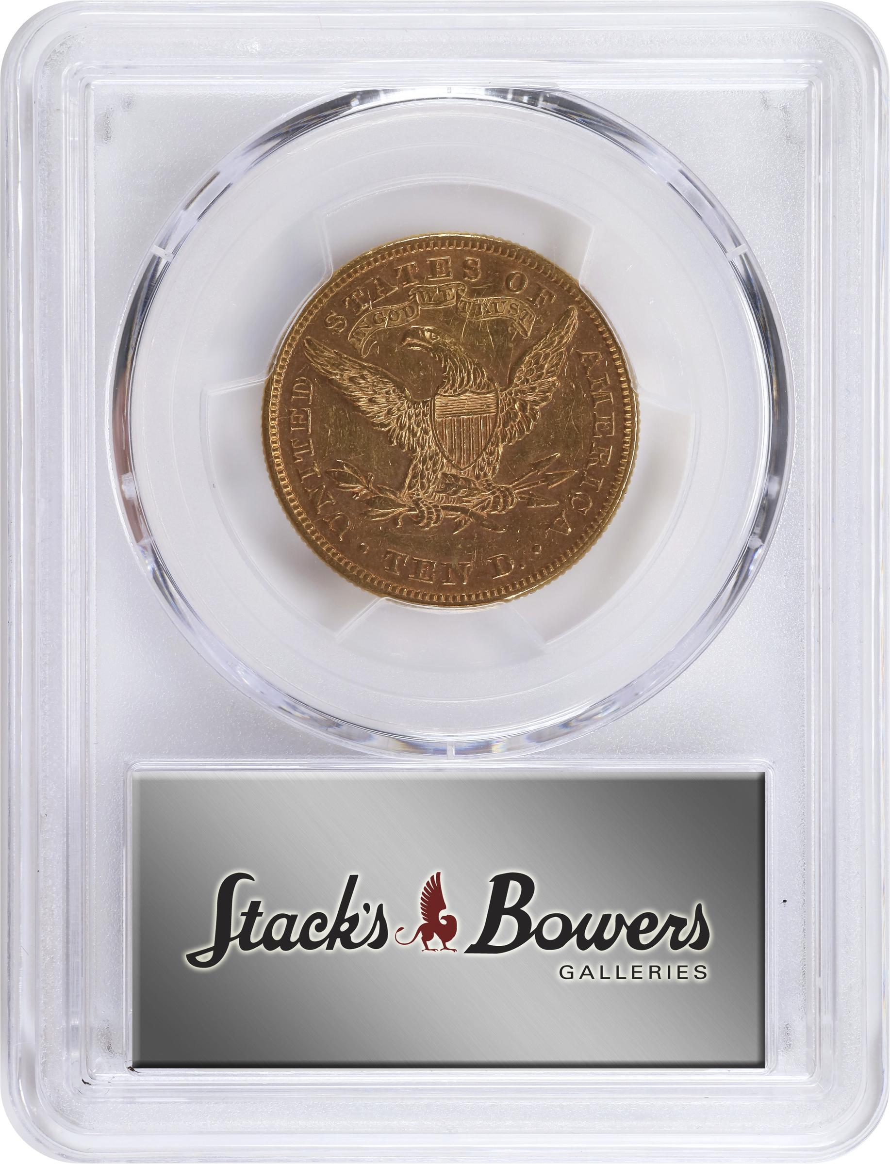 image for: 1871 Liberty Head Eagle. AU Details--Repaired (PCGS).