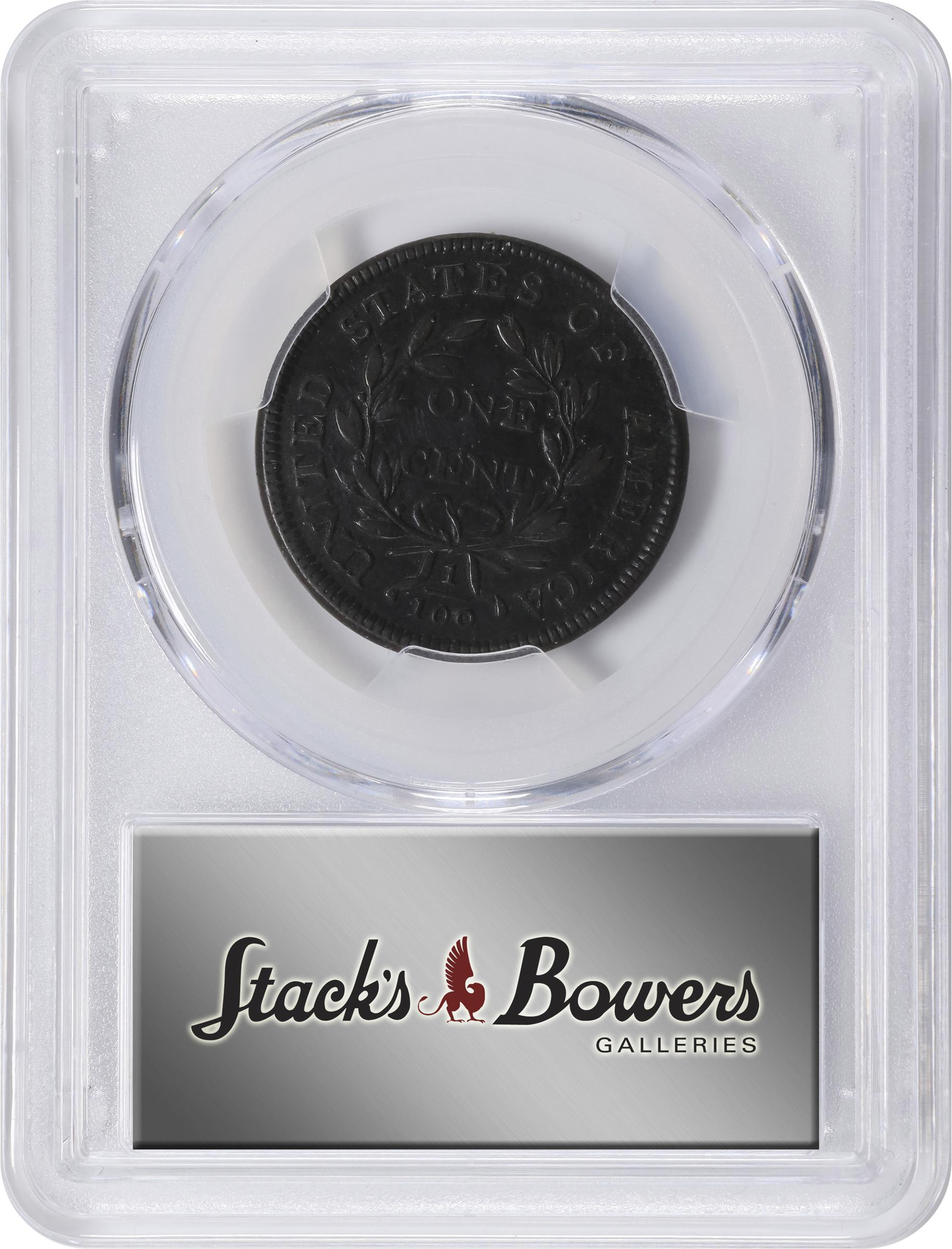 image for: 1807 Draped Bust Cent. S-271, B-1. Rarity-1. Comet Variety. EF Details--Corrosion Removed (PCGS).