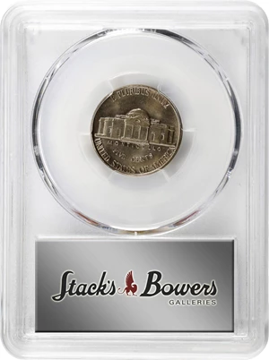 image for: 1948 Jefferson Nickel. MS-66 FS (PCGS).