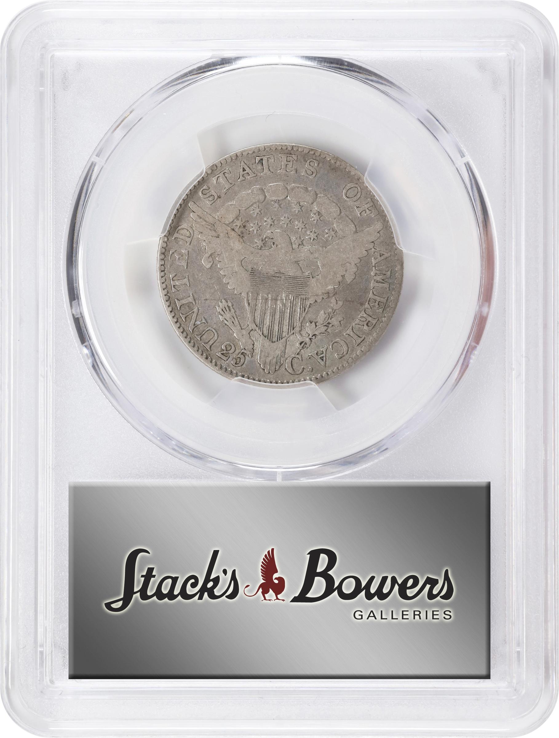 image for: 1806 Draped Bust Quarter. B-7. Rarity-5. Good-6 (PCGS).