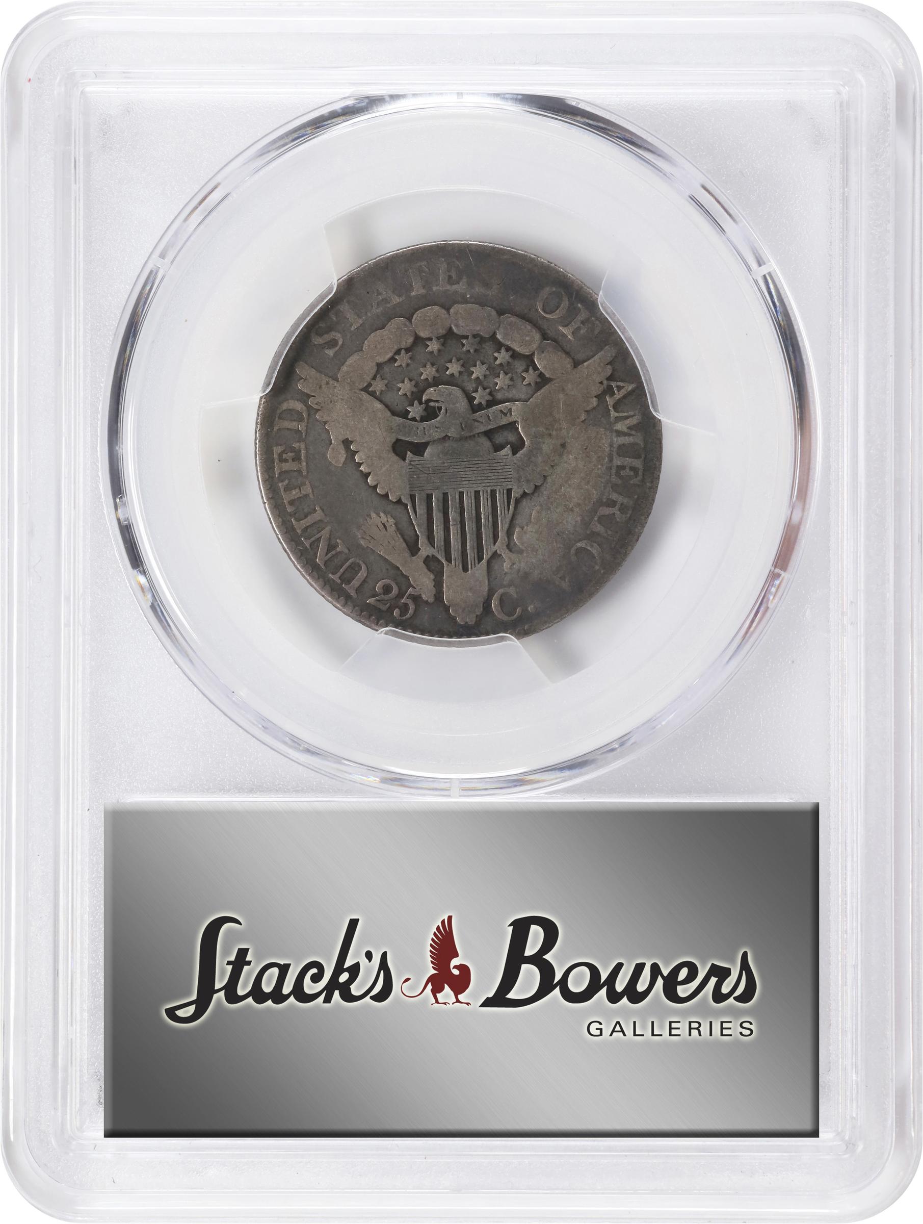 image for: 1806 Draped Bust Quarter. B-10. Rarity-5. Good-4 (PCGS).