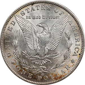 image for: 1900-O/CC Morgan Silver Dollar. VAM-11. Top 100 Variety. MS-62 (ANACS). OH.