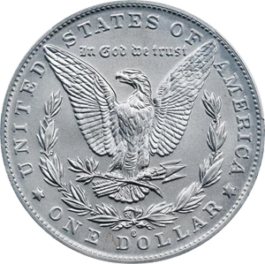 image for: 2021 Silver Dollar Anniversary Coin. Morgan. O Privy Mark. Advance Release. MS-70 (PCGS).