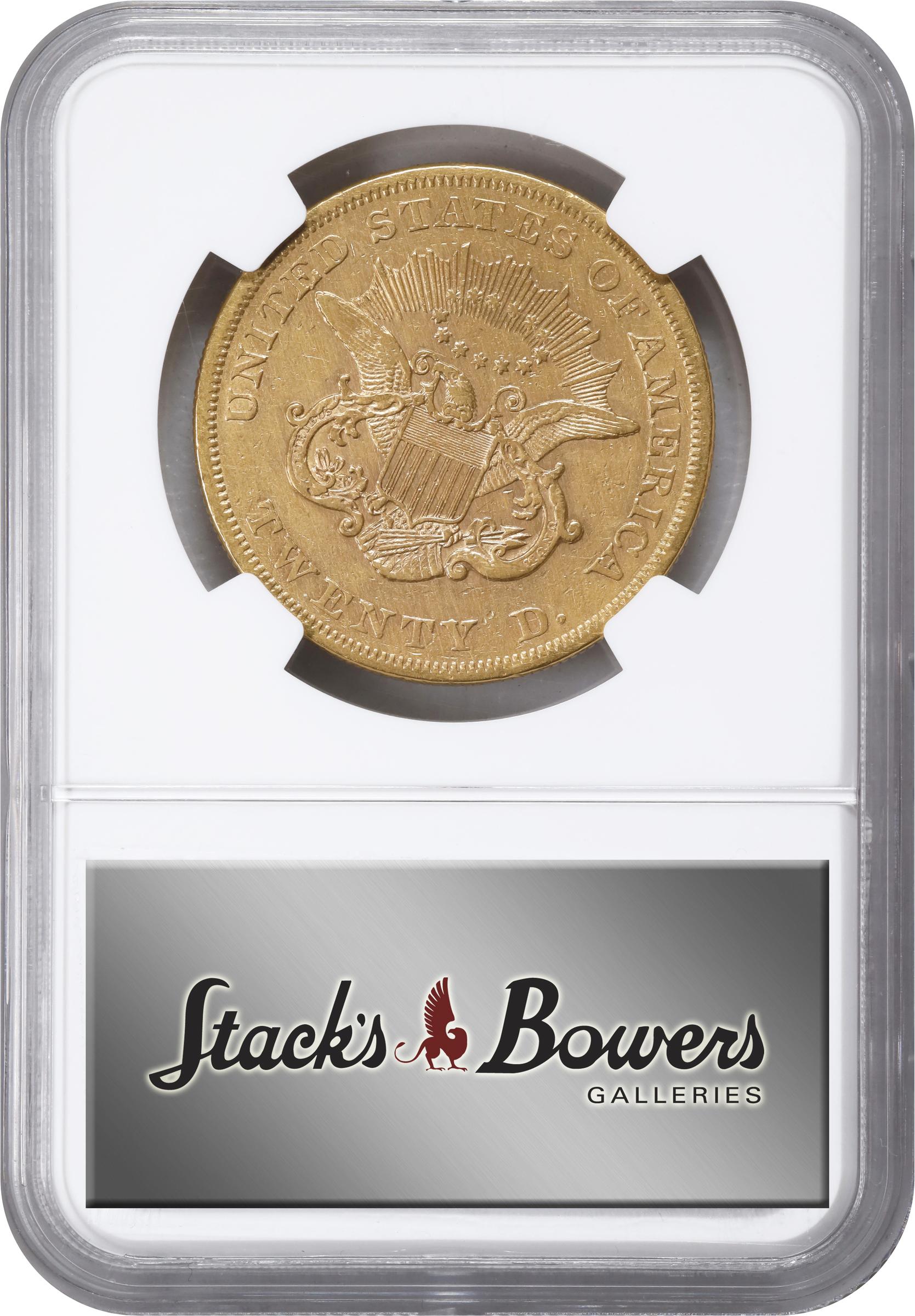 image for: 1859 Liberty Head Double Eagle. EF Details--Harshly Cleaned (NGC).