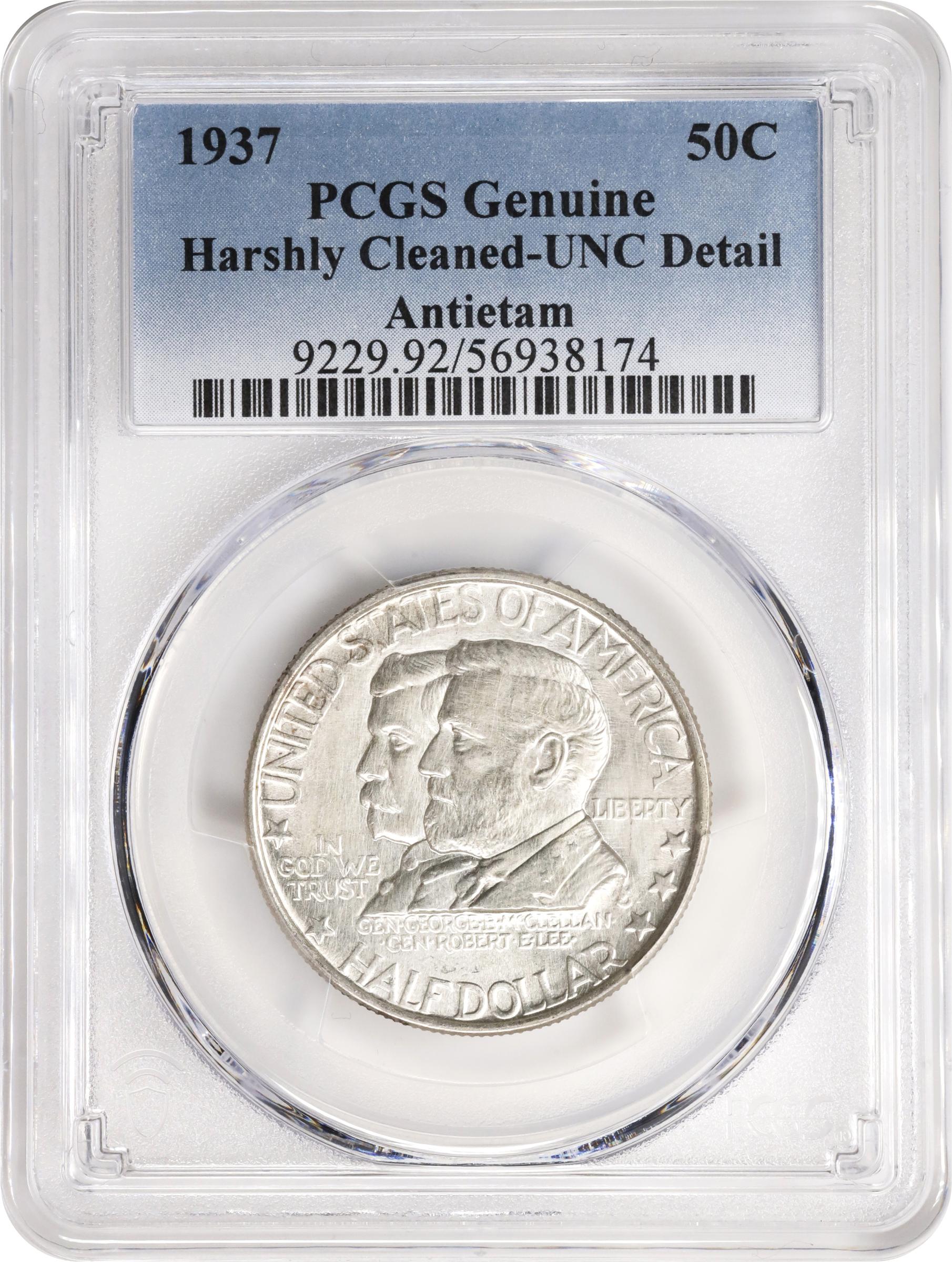 1937 50c Antietam VF20 thumbnail 9