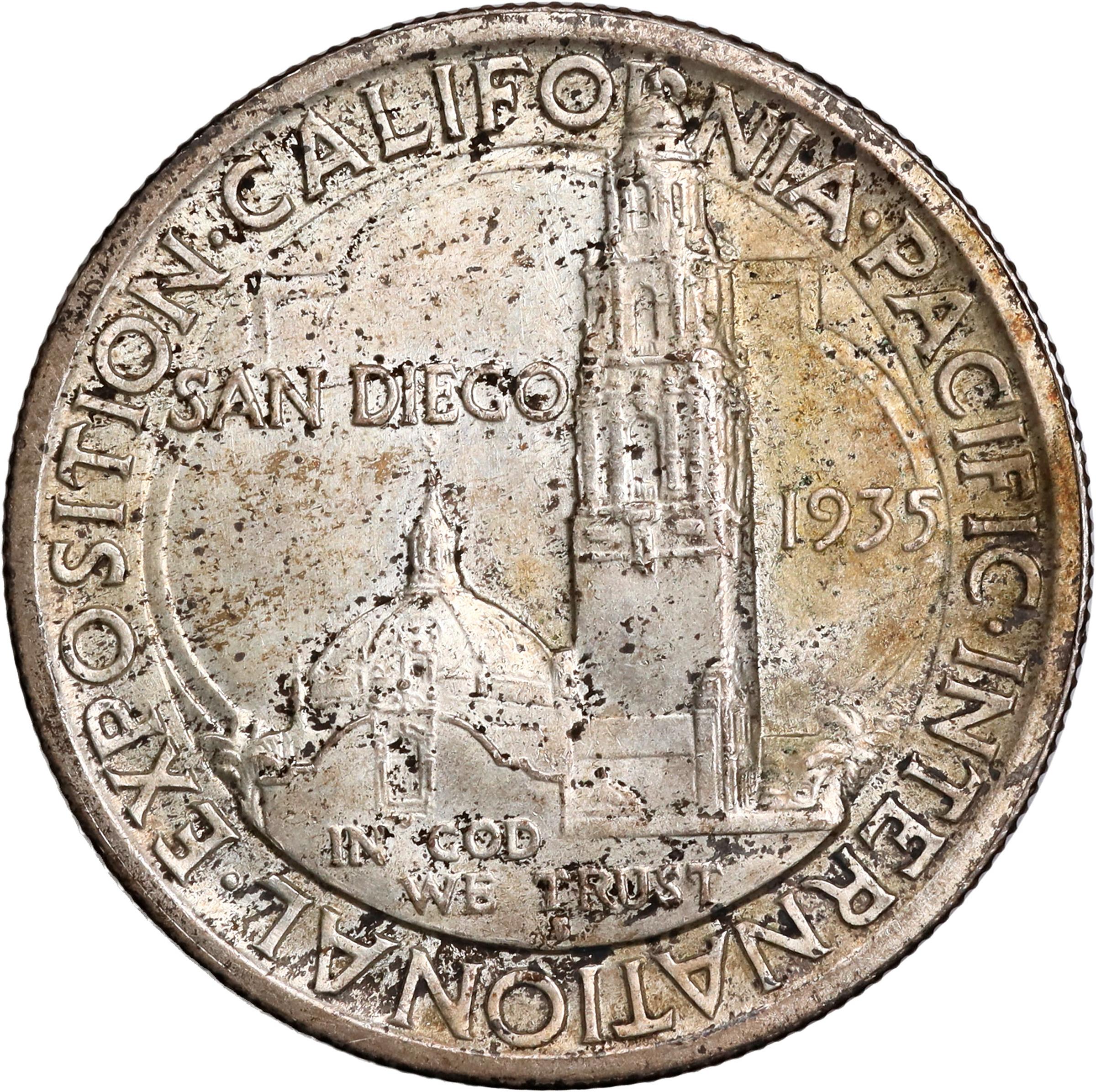 1935-S 50c San Diego Expo VF20 thumbnail 4