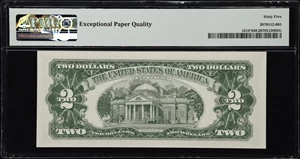 image for: Fr. 1513*. 1963 $2 Legal Tender Star Note. PMG Gem Uncirculated 65 EPQ.