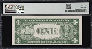 image for: Fr. 1610. 1935A $1 Silver Certificate. (S) Experimental. PMG Choice Uncirculated 64.
