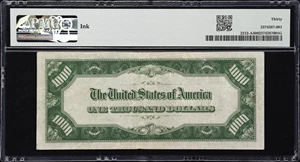 image for: Fr. 2212-A. 1934A $1000 Federal Reserve Note. Boston. PMG Very Fine 30.