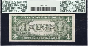 image for: Fr. 2300*. 1935A $1 Hawaii Emergency Star Note. PCGS Currency Very Fine 25.