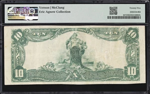 image for: Antioch, California. $10 1902 Plain Back. Fr. 627. First NB. Charter #9892. PMG Very Fine 25.