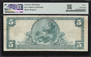 image for: Calexico, California. $5 1902 Plain Back. Fr. 601. First NB. Charter #9686. PMG Choice Fine 15.