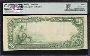image for: Healdsburg, California. $20 1902 Plain Back. Fr. 654. First NB. Charter #10184. PMG Very Fine 20.