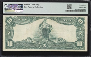 image for: San Francisco, California. $10 1902 Plain Back. Fr. 627. Mercantile NB. Charter #9683. PMG Very Fine 25.