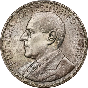 image for: 1920 Manila Mint Opening Medal (Wilson Dollar). HK-449. Rarity-4. Silver. MS-65 (PCGS).