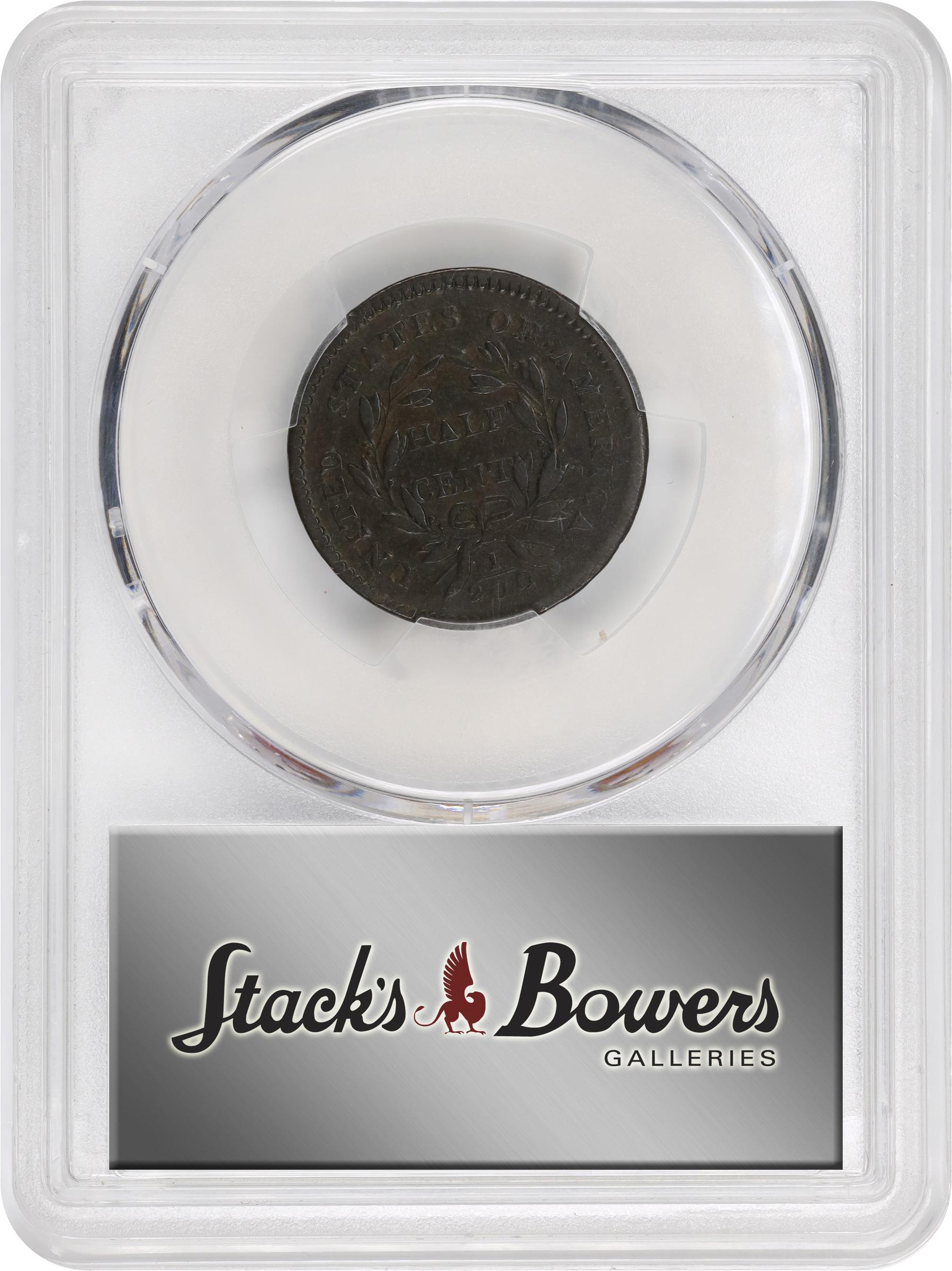 image for: 1794 Liberty Cap Half Cent. C-4a. Rarity-3. Normal Head. Small Edge Letters. VF-20 (PCGS).