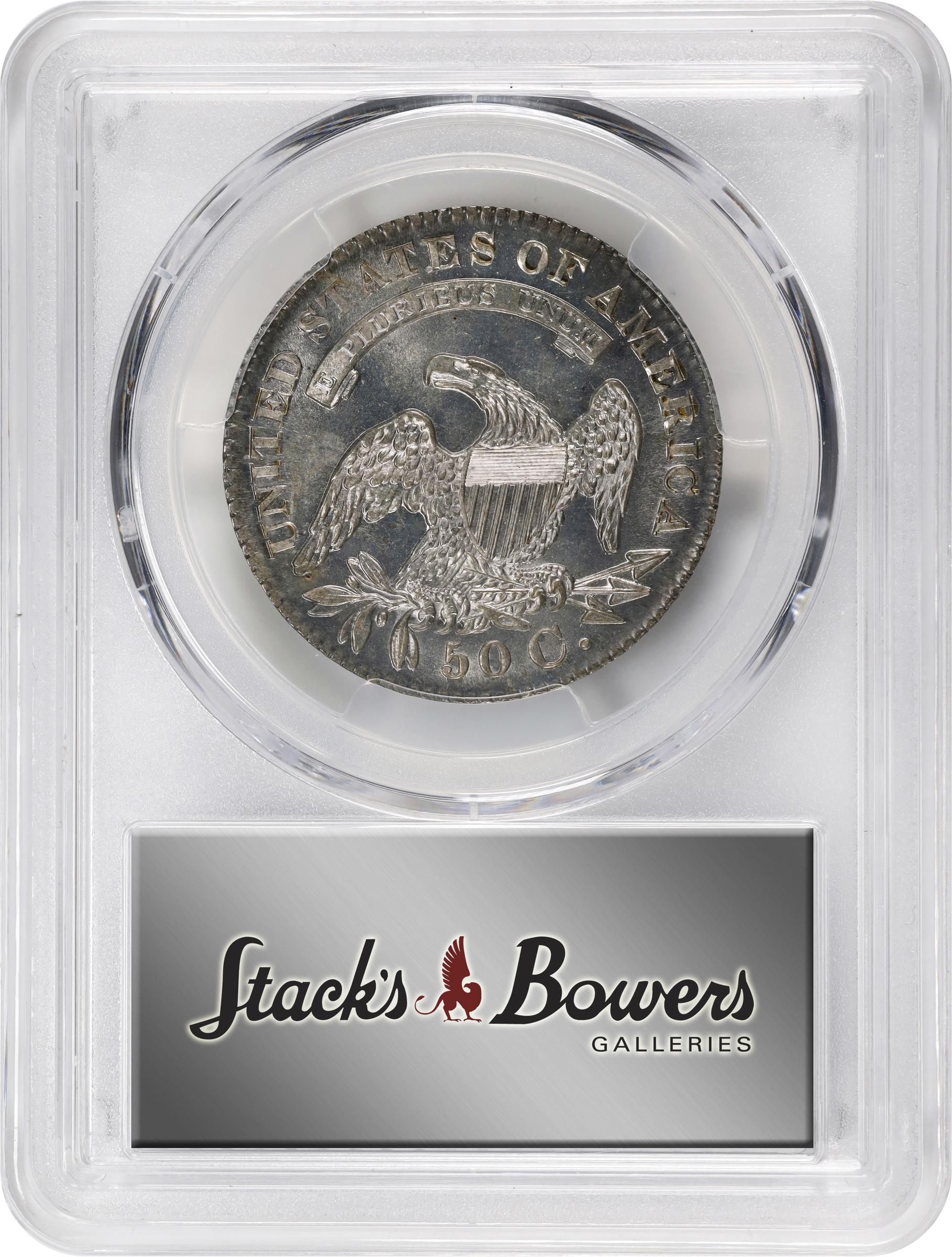 1829 50c Small Letters MS64 CAC thumbnail 4
