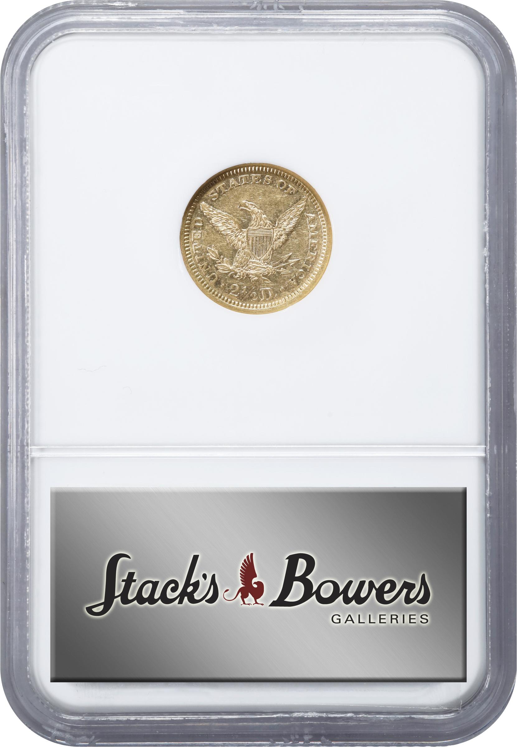 image for: 1872 Liberty Head Quarter Eagle. AU-58 (NGC).