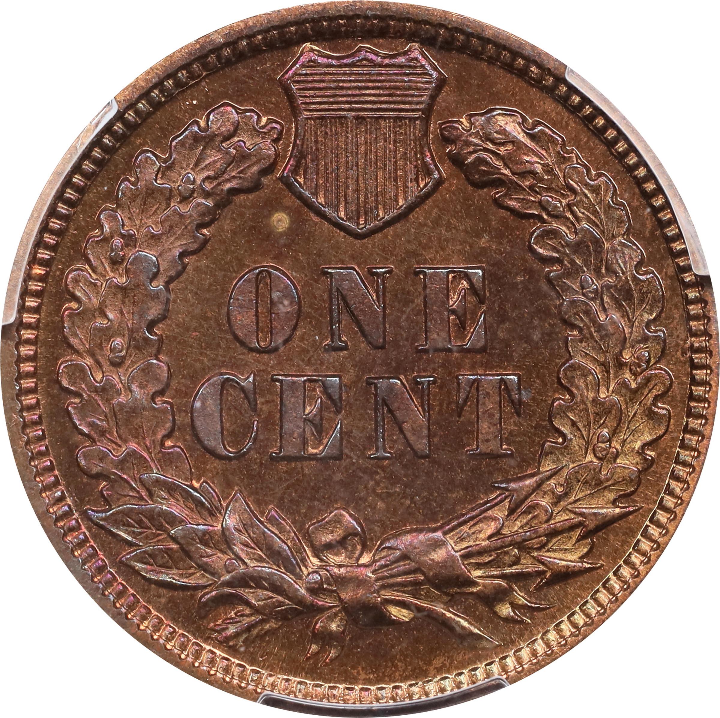 image for: 1891 Indian Cent. Proof-65 BN (PCGS).