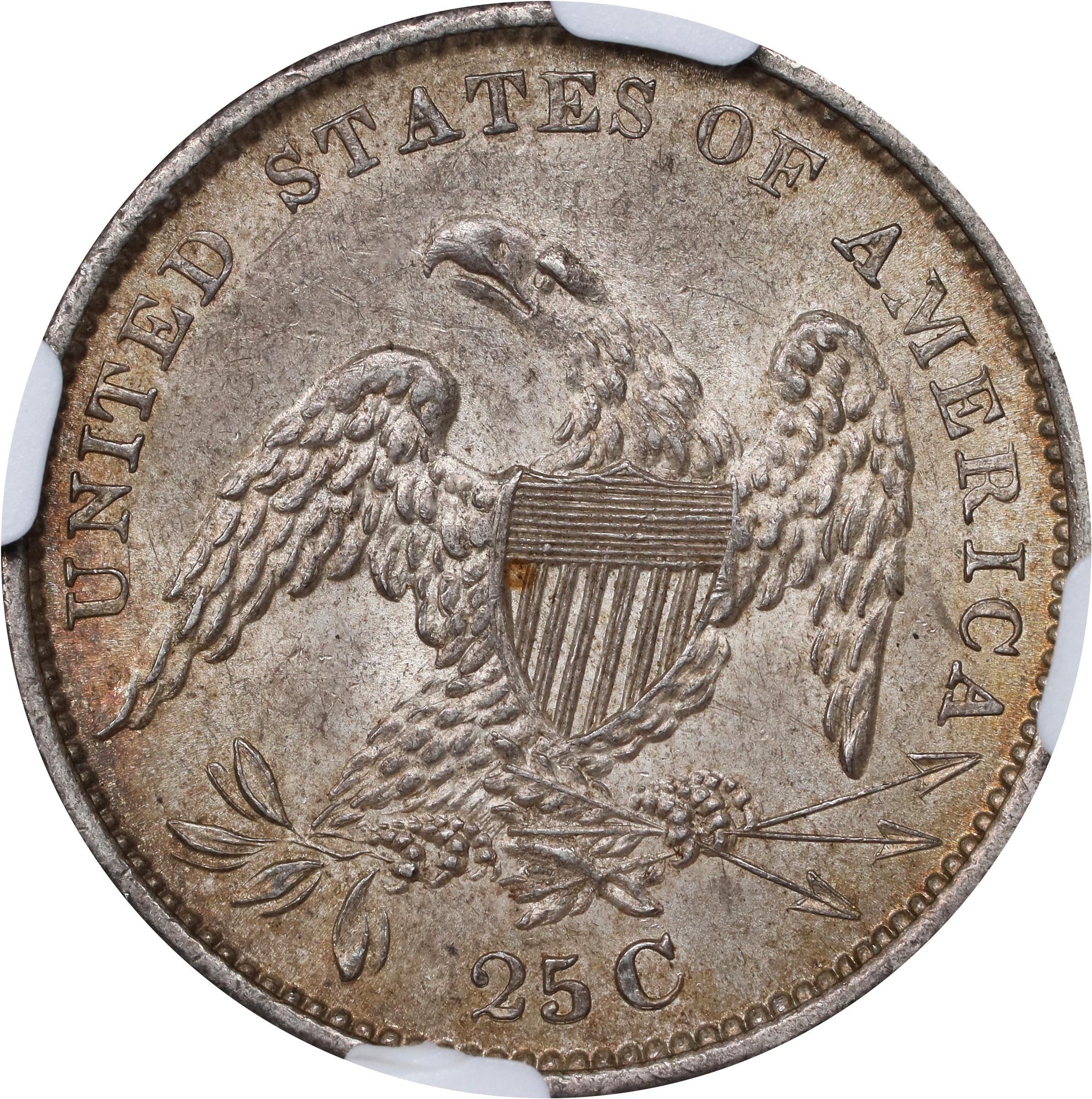 1834 25c MS62 thumbnail 2