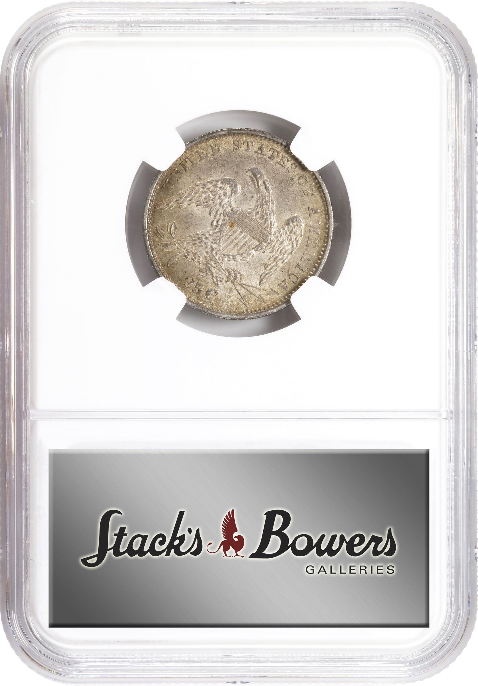 1834 25c MS62 thumbnail 4