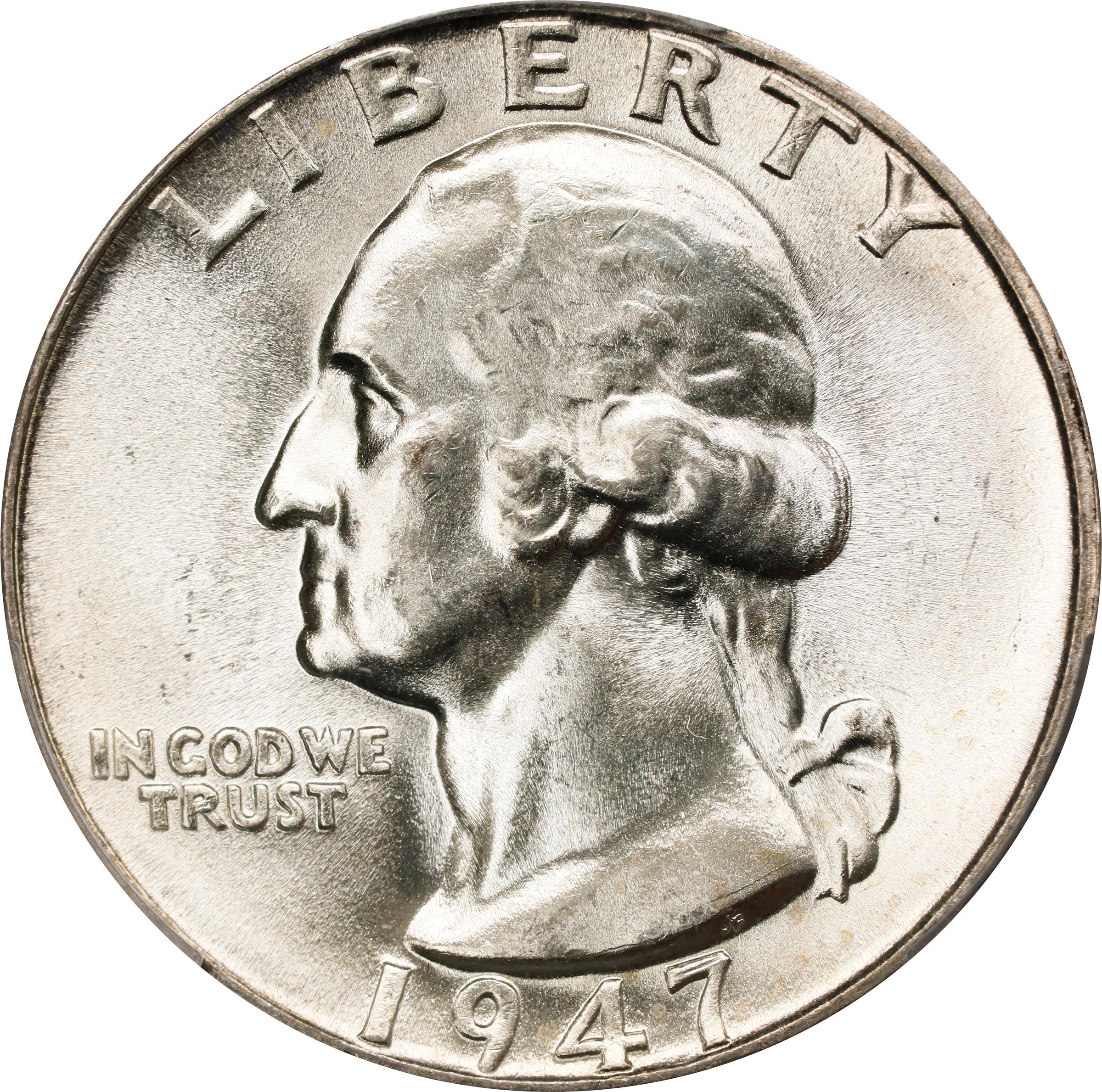 image for: 1947 Washington Quarter. FS-101. Doubled Die Obverse. MS-66 (PCGS). CAC.