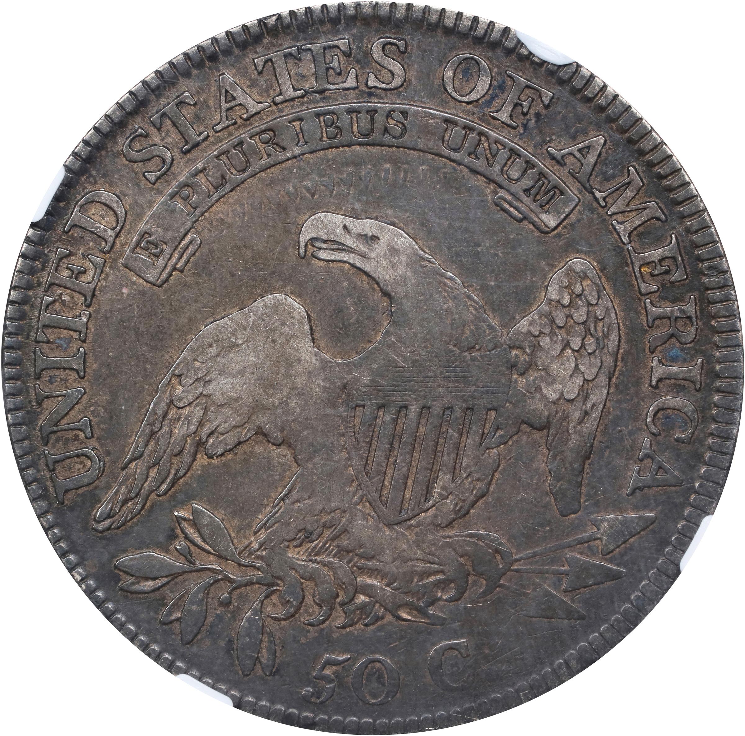 image for: 1809 Capped Bust Half Dollar. O-110. Rarity-4+. XXXX Edge. VF-20 (NGC).