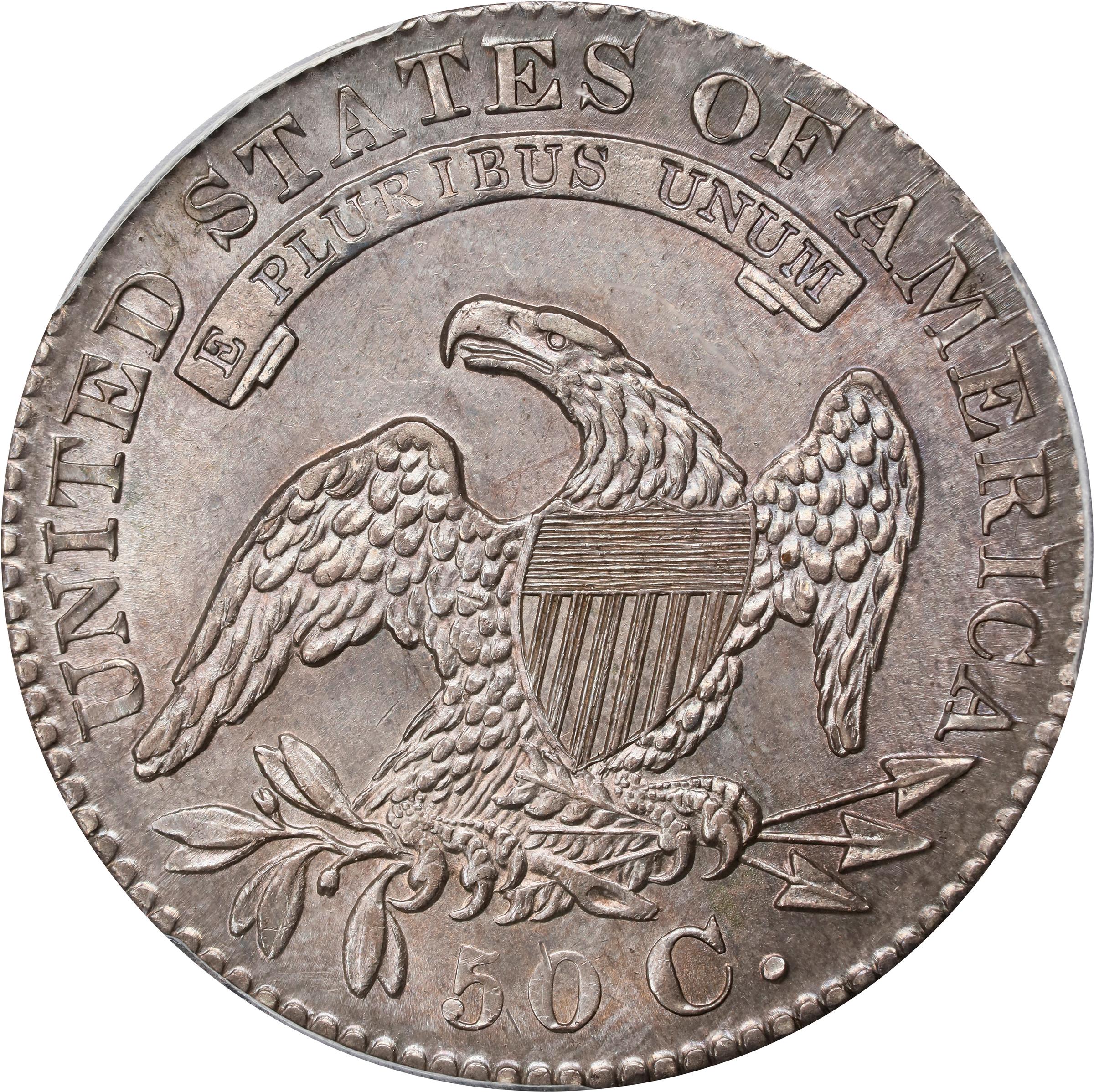 1829 50c Small Letters MS63 thumbnail 2