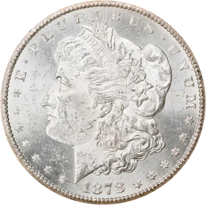 image for: 1878-CC GSA Morgan Silver Dollar. Mint State (Uncertified).