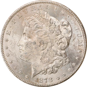 image for: 1878-CC GSA Morgan Silver Dollar. Mint State (Uncertified).