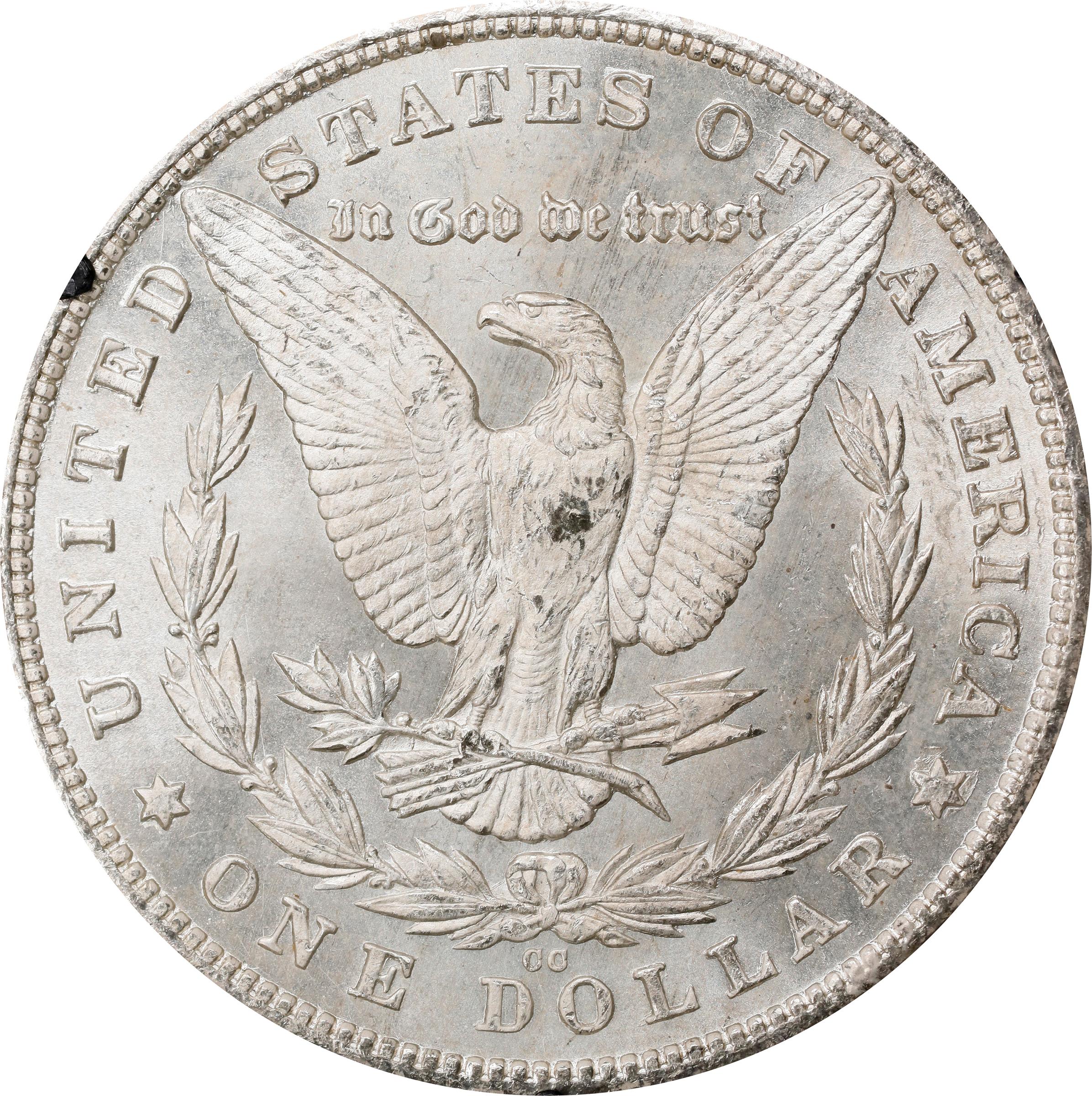 1880-CC $1  GSA Hoard, 8/High 7 MS63 thumbnail 2