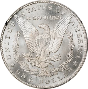 image for: 1880-CC GSA Morgan Silver Dollar. MS-62 (NGC). CAC.