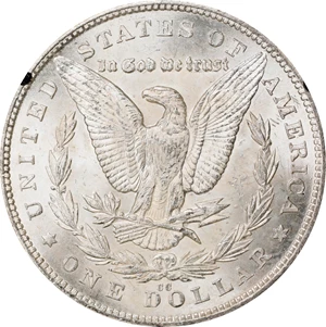 image for: 1880-CC GSA Morgan Silver Dollar. Mint State (Uncertified).