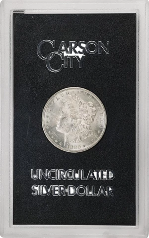 image for: 1880-CC GSA Morgan Silver Dollar. Mint State (Uncertified).