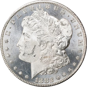 image for: 1882-CC GSA Morgan Silver Dollar. Mint State (Uncertified).