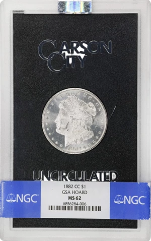 image for: 1882-CC GSA Morgan Silver Dollar. Mint State (Uncertified).