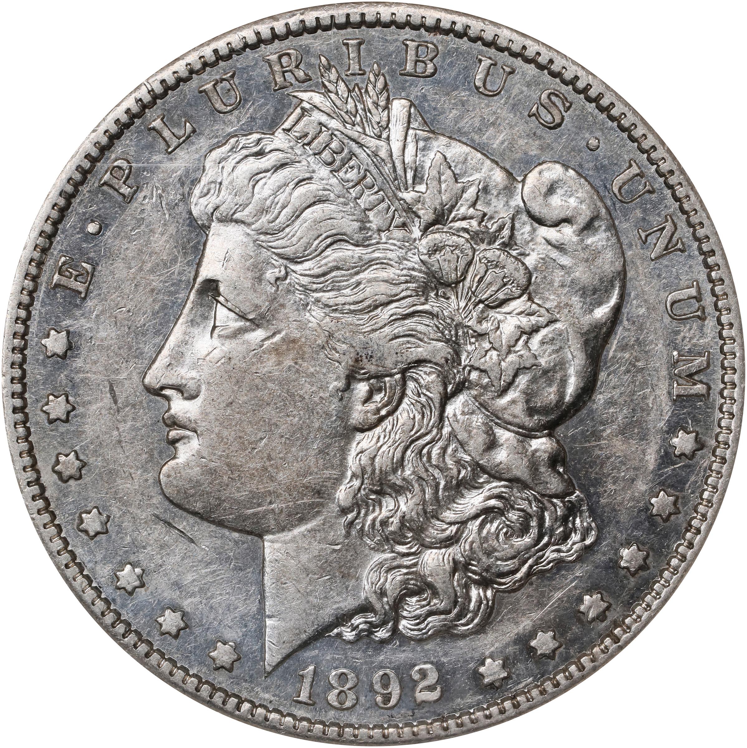 image for: 1892-S Morgan Silver Dollar. AU-53 PL (NGC).